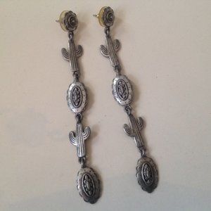 Vintage Jonette Jewelry Dangle Pierced Earrings